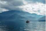 Båt på en fjord