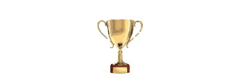 Illustrasjon av en pokal.