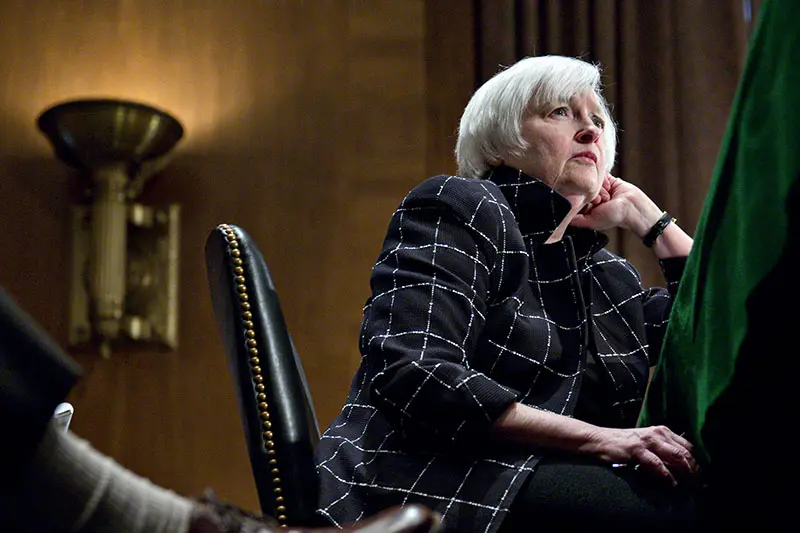 USAs sentralbanksjef Janet Yellen.